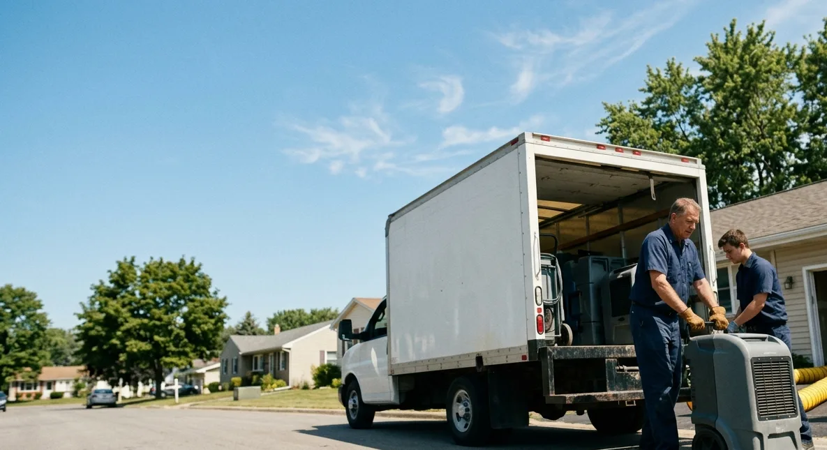 Water Damage Cleanup in Ogema, WI near me